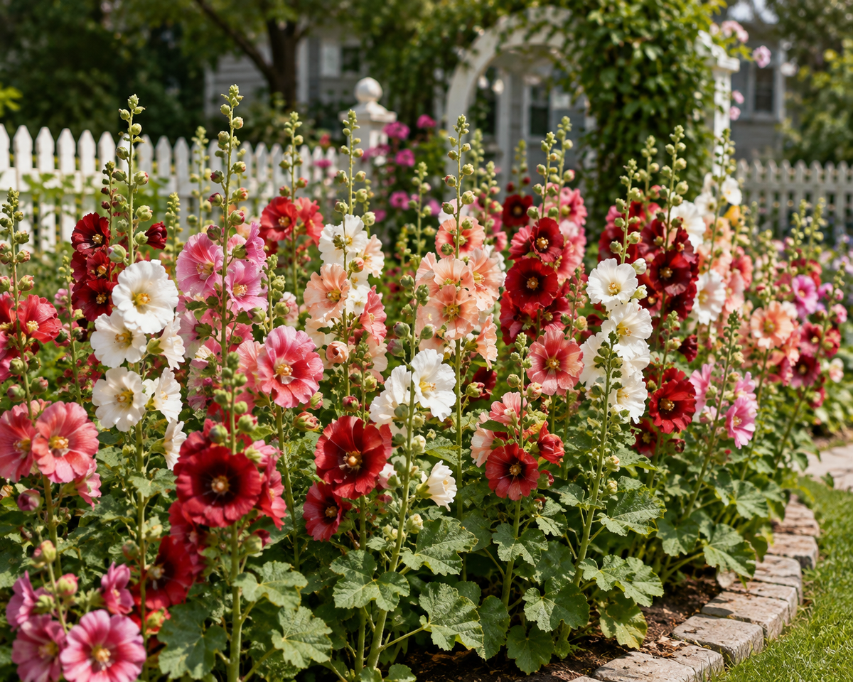 EverBloom Hollyhock Seeds (PACK OF TWO)