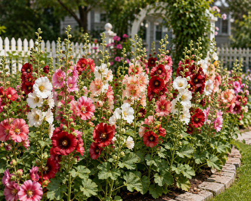 EverBloom Hollyhock Seeds (PACK OF TWO)